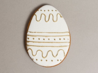 Пряник-писанка золотий