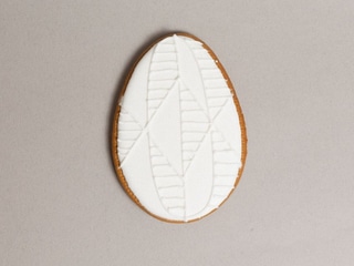 Пряник-писанка білий