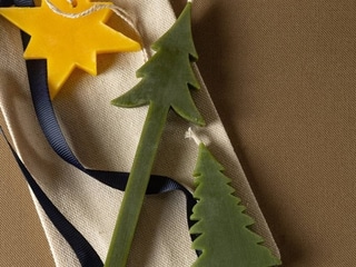 Набір медових свічок «Ялинки»