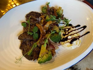 ТЕПЛА ЗАКУСКА З М`ЯСОМ ТА ГРИБАМИ