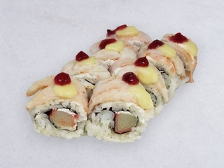 Cranberry ebi roll