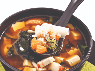Spicy Miso z Owocami Morza