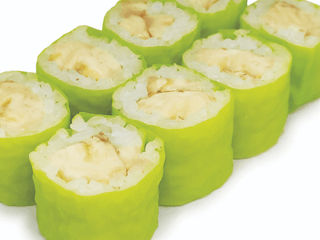 Kolorowe Maki z Bananem i Czekoladą