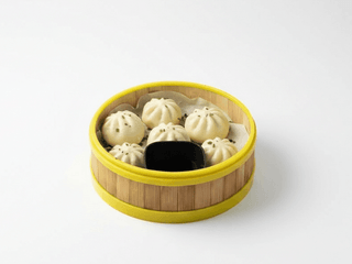 Baozi z wieprzowiną bbq