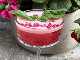 Сауер малина-базилік