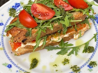 Крок-месьє веган 